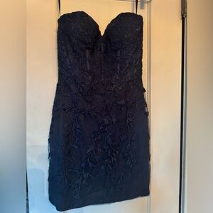 Navy Blue Dress
